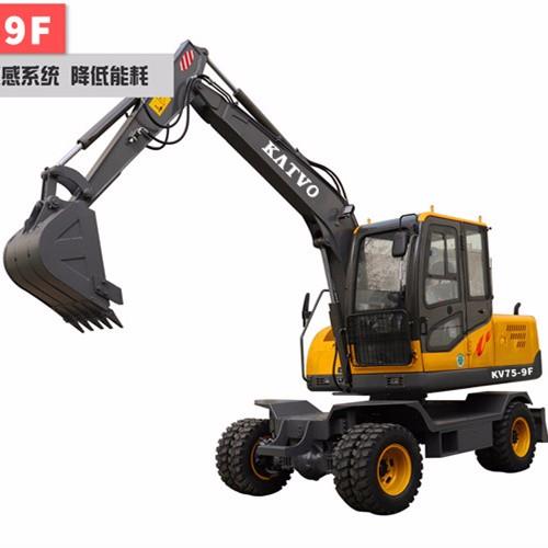 KV75-9F小型輪式挖掘機(jī)