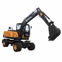 KV75-9F小型輪式挖掘機(jī)