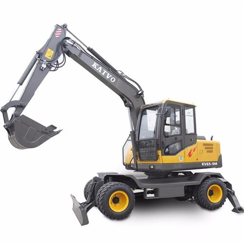 8噸負(fù)載敏感系統(tǒng)輪式挖掘機(jī)